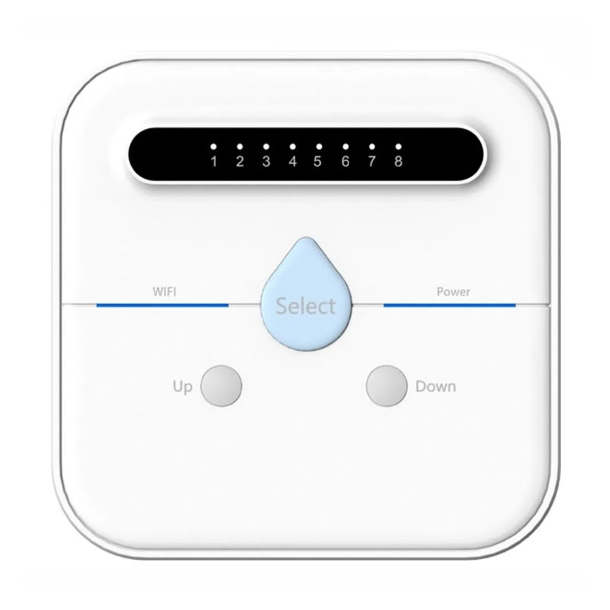 WIFI Inteligentny Sterownik Nawadniania Ogrodu Zawór Elektromagnetyczny Wody Do System Nawadnianie Zegar Podlewania(8 Way)