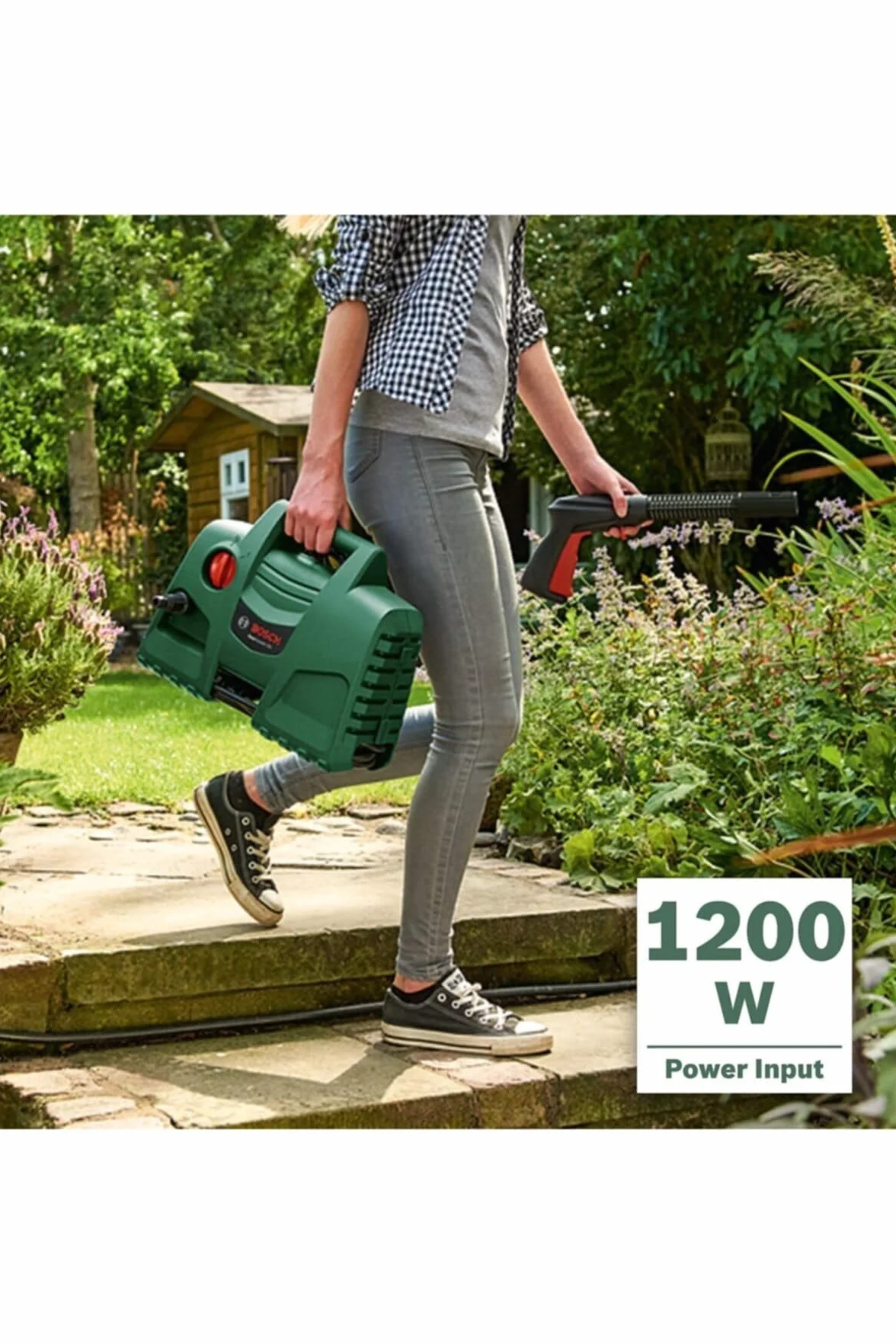 Bosch EasyAquatak 100 Myjka Wysokociśnieniowa 1200 W 5 m 300 L/godz