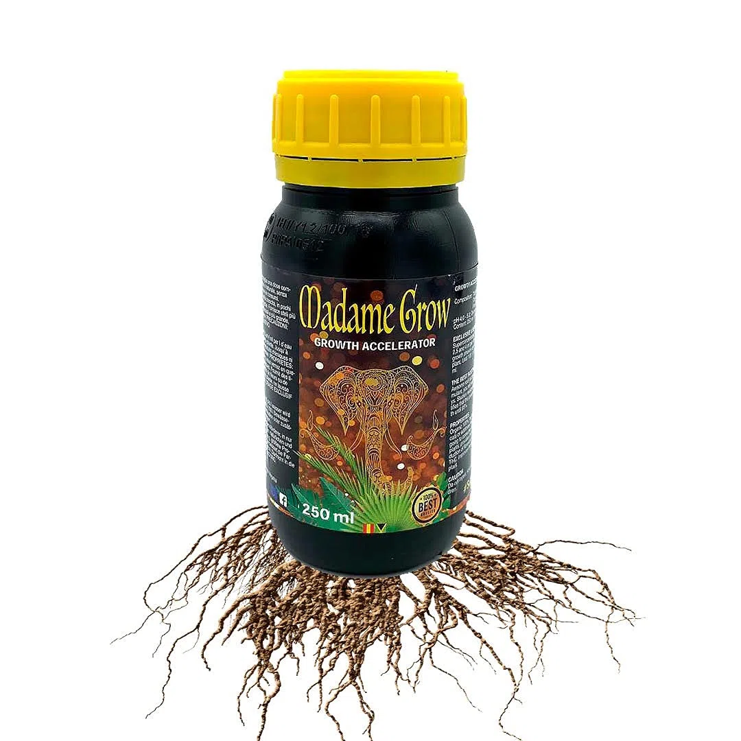 MADAME GROW - Nawozy organiczne – korzenie i wzrost – kwiat PK i mydło potasowe – zestaw Laurina (3 x 1 l)