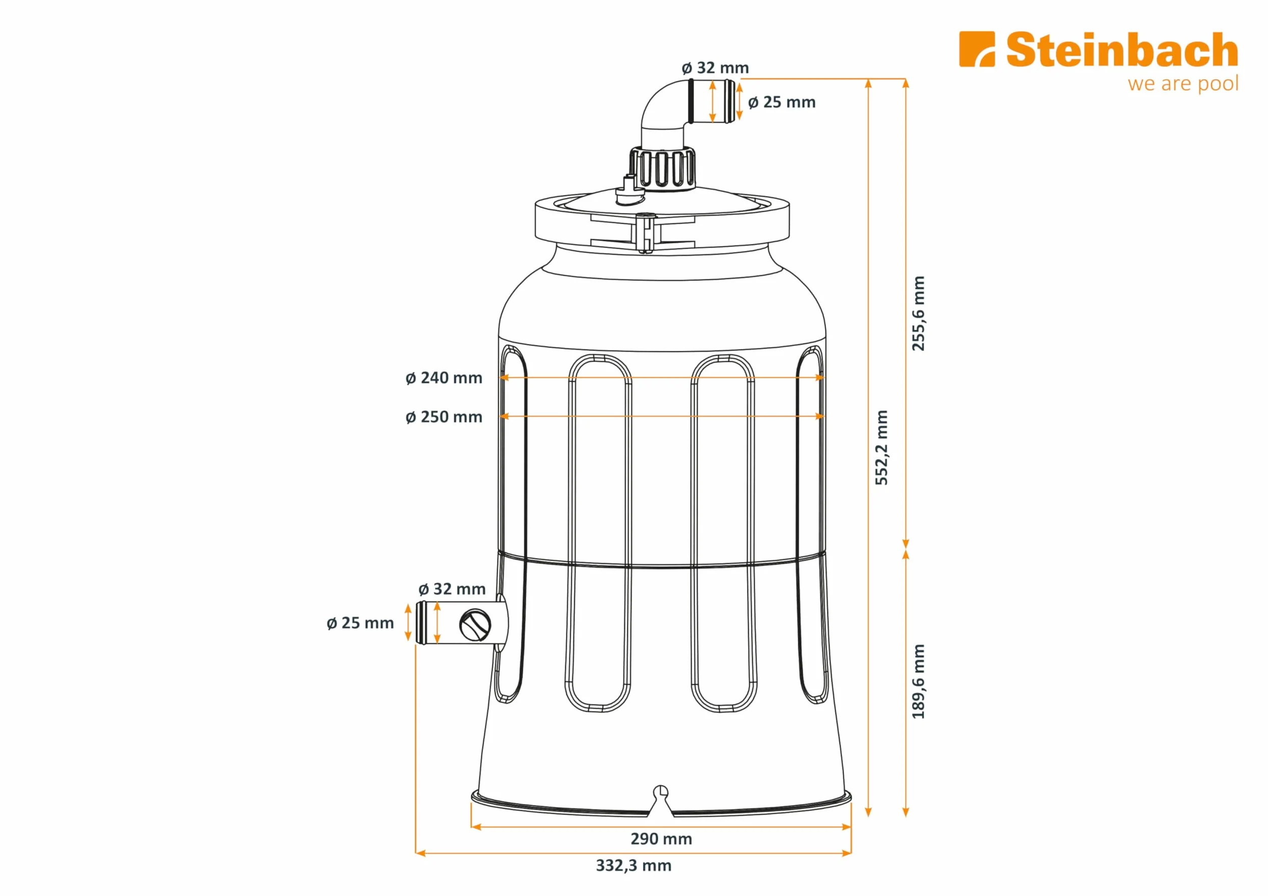 Steinbach Filtr solarny FXS38 – 040603 – wydajność pompy 4500 l/h – do basenów o pojemności do 19 000 l – z dołączonym składanym panelem PV o mocy 80 W – w zestawie z kulkami filtracyjnymi 256 g