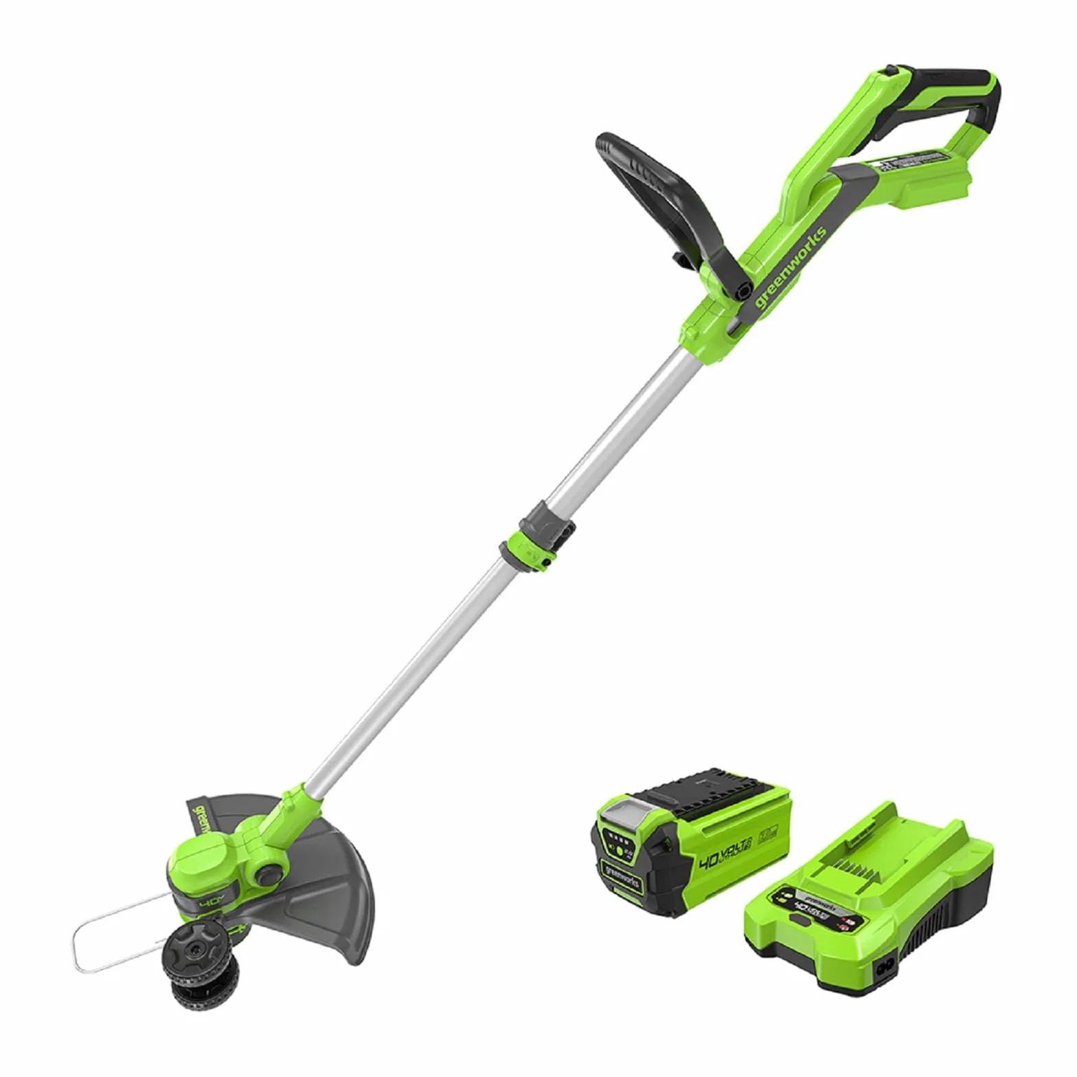 GW 40V 33cm String Trimmer with 2Ah Battery and Charger