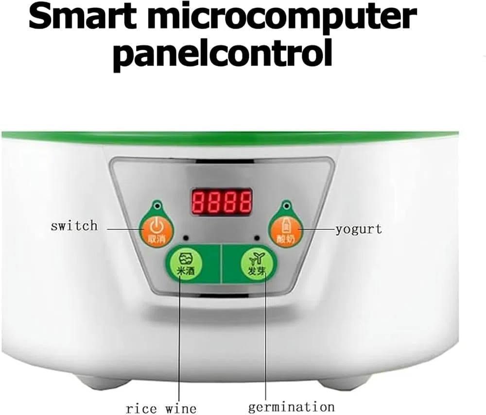 Automatyczna maszyna do kiełkowania fasoli – elektryczne narzędzie do kiełkowania nasion z inteligentną regulacją temperatury dla wydajnej uprawy rzodkiewki, trawy pszenicznej i jęczmienia