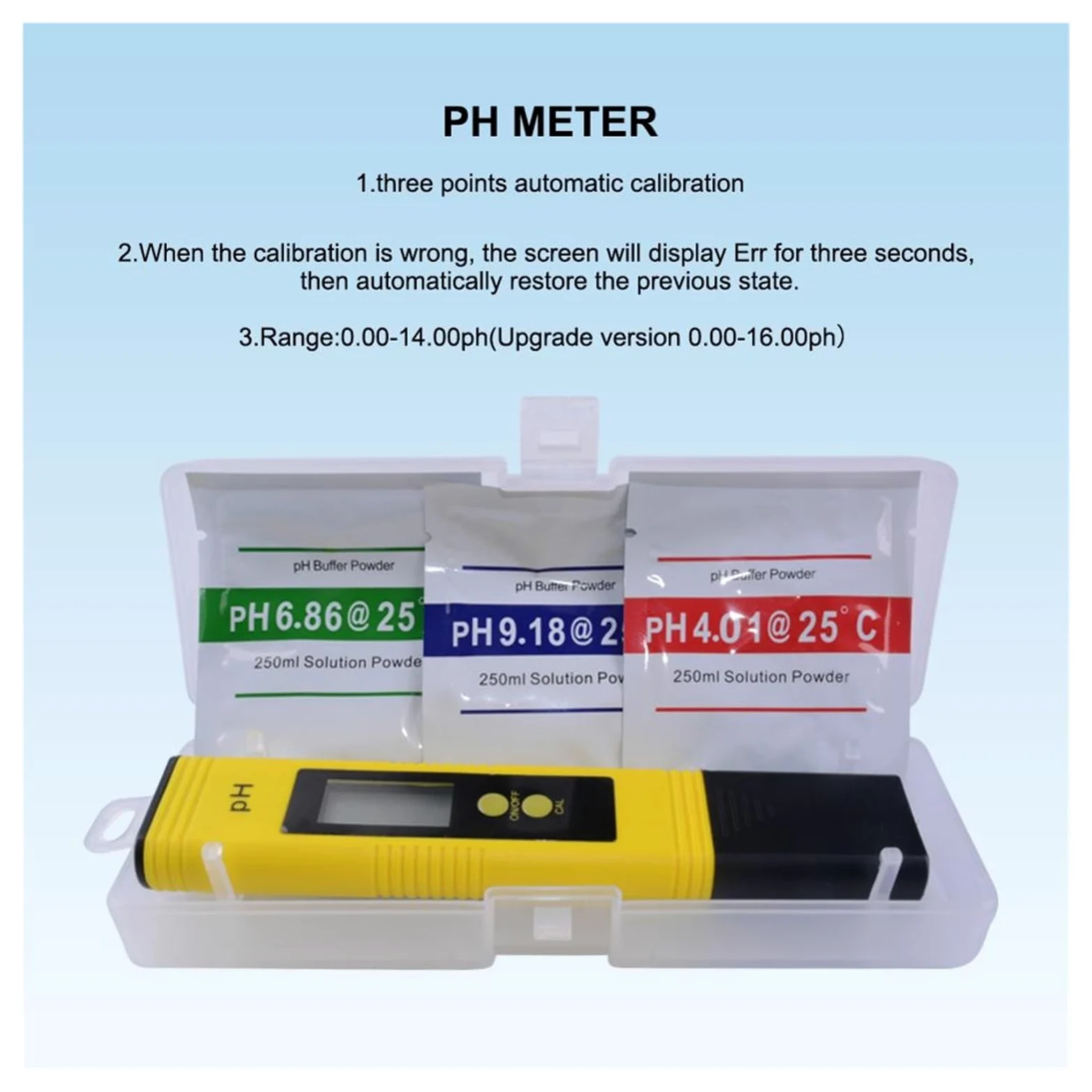 Tester wody, Przenośny cyfrowy miernik PH LCD do warzenia akwarium woda w basenie wino mocz Tds miernik samokalibrujący 10 sztuk