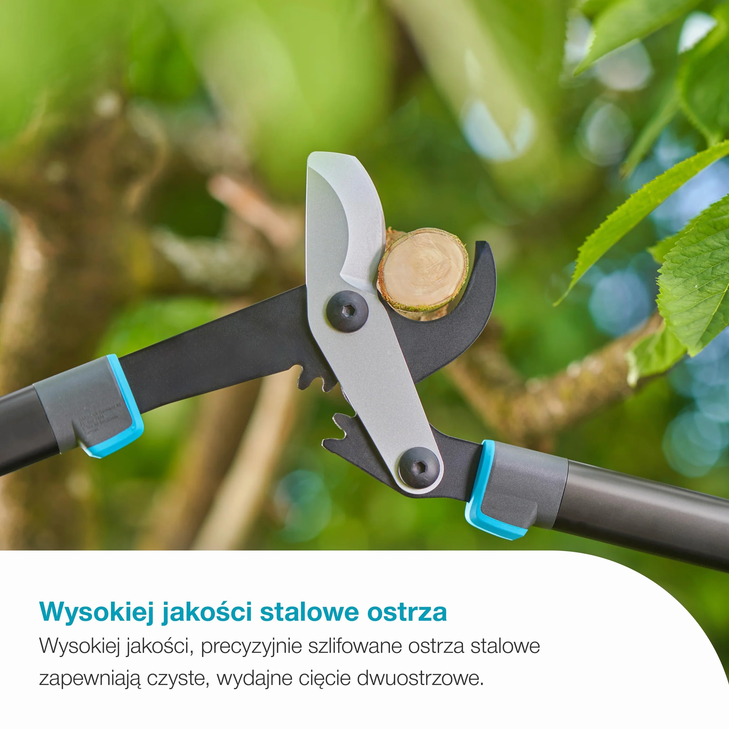 Gardena Sekator EnergyCut Pro L, nożyce do przycinania obejściowego, średnica cięcia 50 mm, precyzyjnie szlifowane ostrza