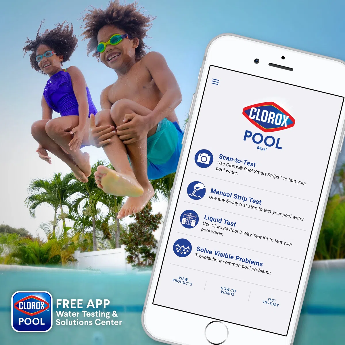 CLOROX Pool&Spa Spa Water All-in-One środek dezynfekujący i wstrząsowy, niszczy zanieczyszczenia, oczyszcza mętną wodę, 0,9 kg (1 opakowanie)