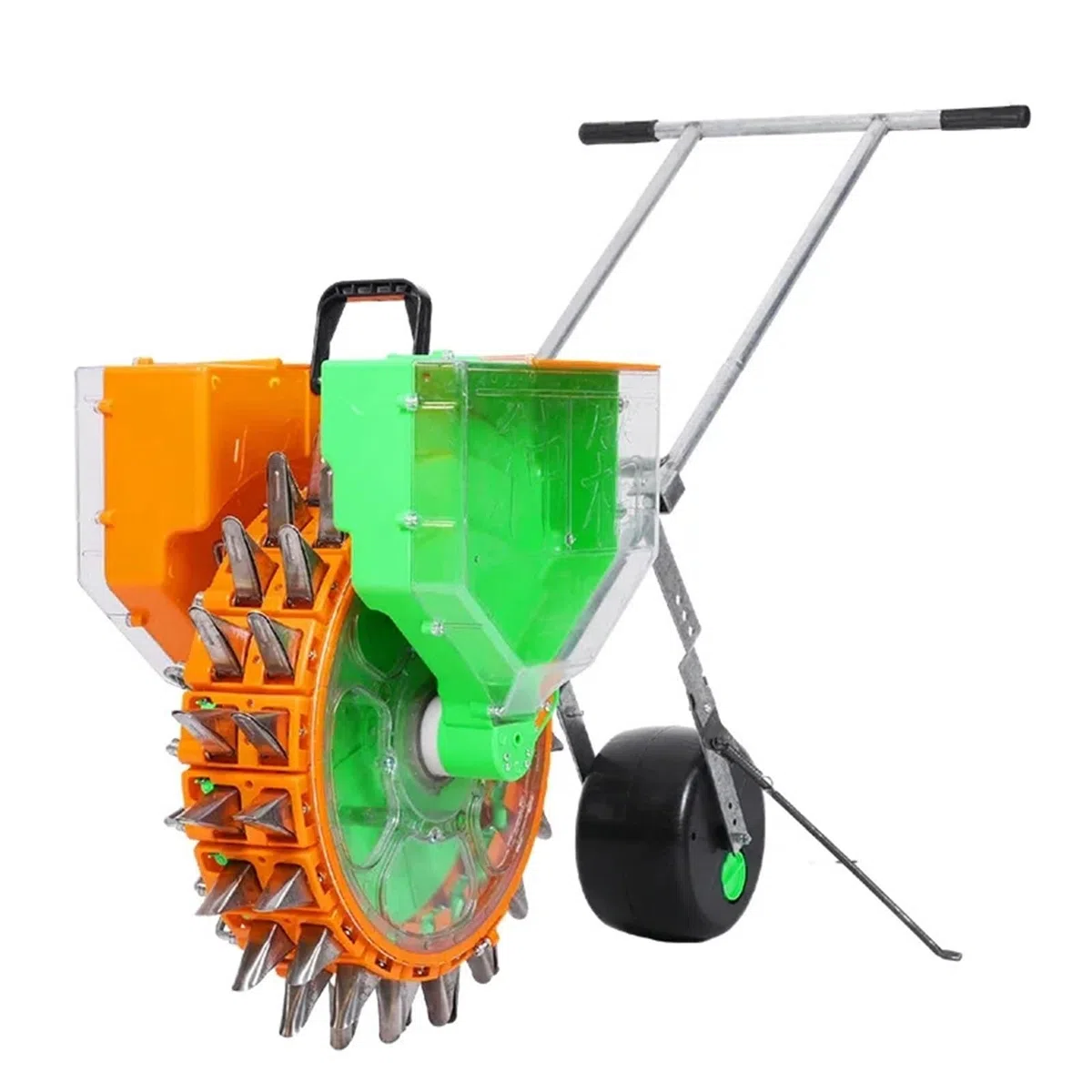 Wielofunkcyjne Sadzarka Ręczne rozsiewacze nasion Orzeszki ziemne Sorgo Proso Rzepak Mały siew i nawożenie Uniwersalny precyzyjny siewnik(Plant spacing 8.5CM)