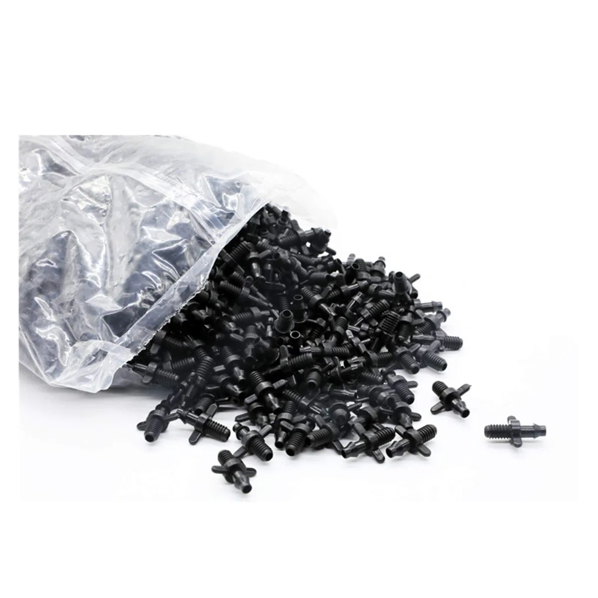 systemy nawadniające wydajne nawadnianie 50 szt. 4/7 mm gwintowane złącze 1/4" złącze do nawadniania z zadziorem 4/7 mm do nawadniania ogrodu