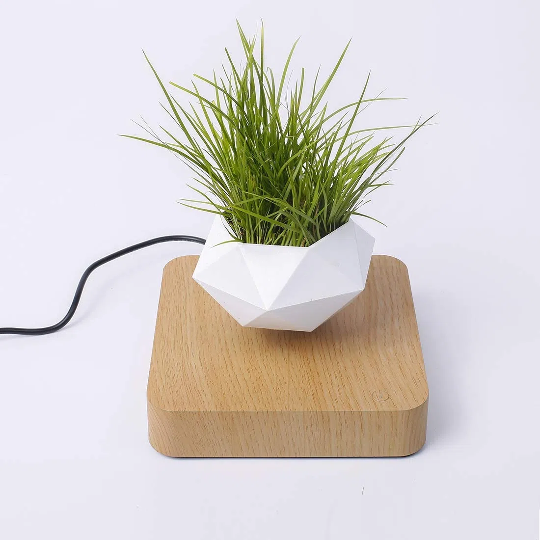 Lewitująca magnetyczna doniczka na doniczkę bonsai, zawieszenie, mikro-krajobrazu, do domu, biura, jako prezent na Dzień Ojca, naturalna