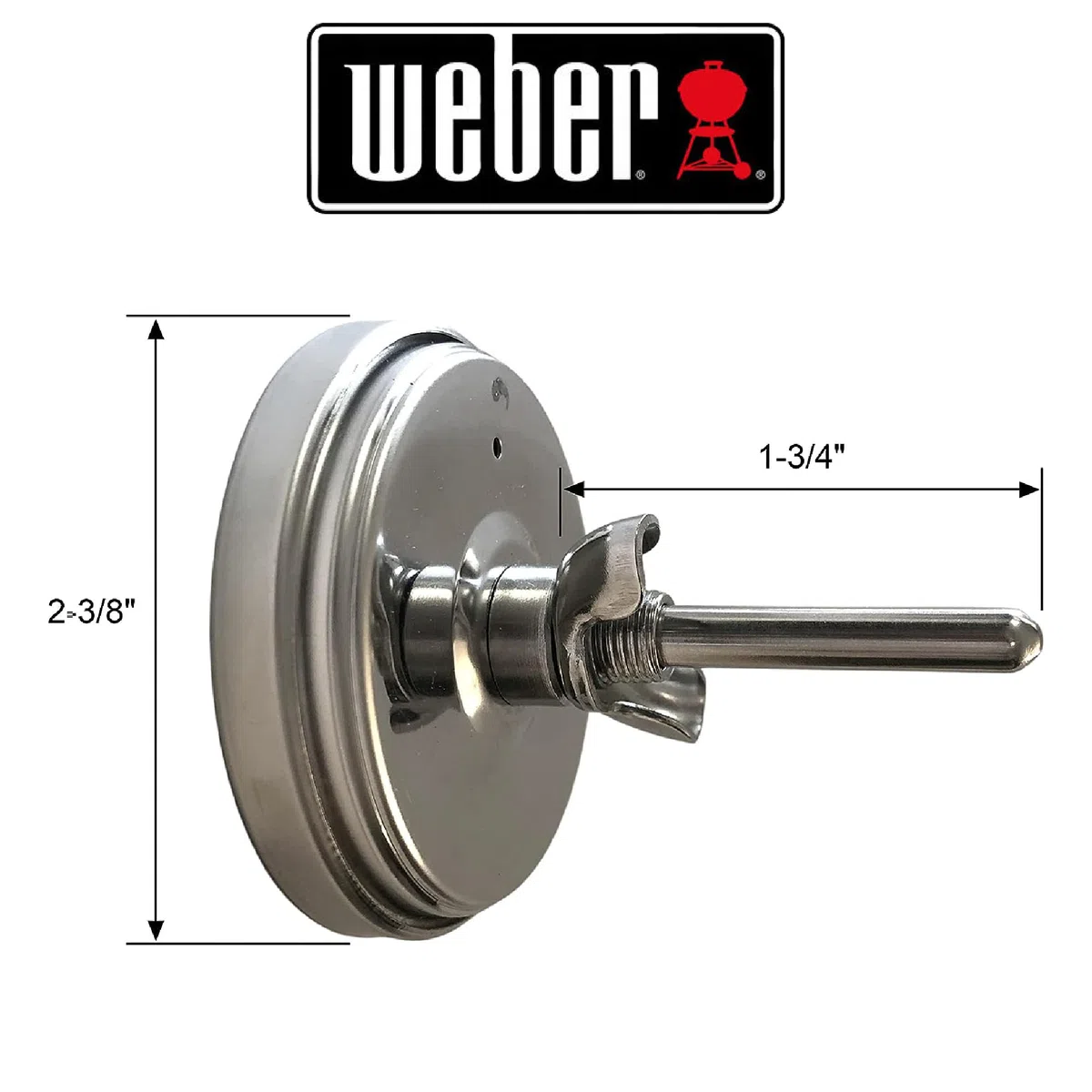 Weber # 60393 Genesia/Termometr szczytowy bez zakładki