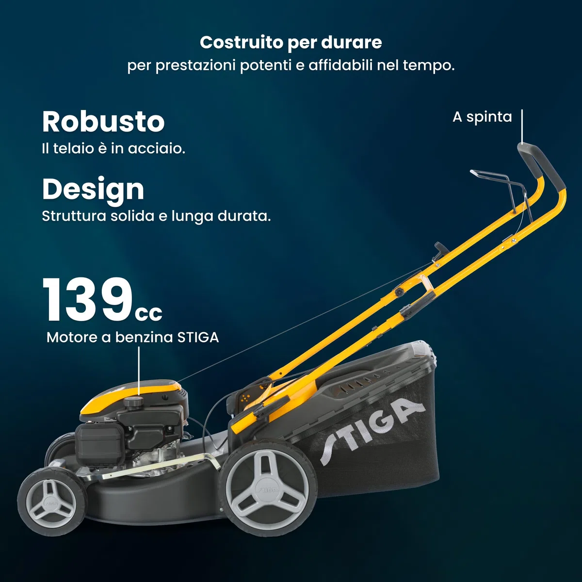 STIGA Kosiarka benzynowa Combi 48 139 cm³