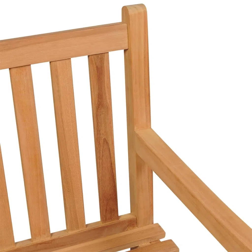 Outdoor Lounge meble ogrodowe na zewnątrz balkon stół i krzesła 4-częściowy zestaw do jadalni z litego drewna tekowego