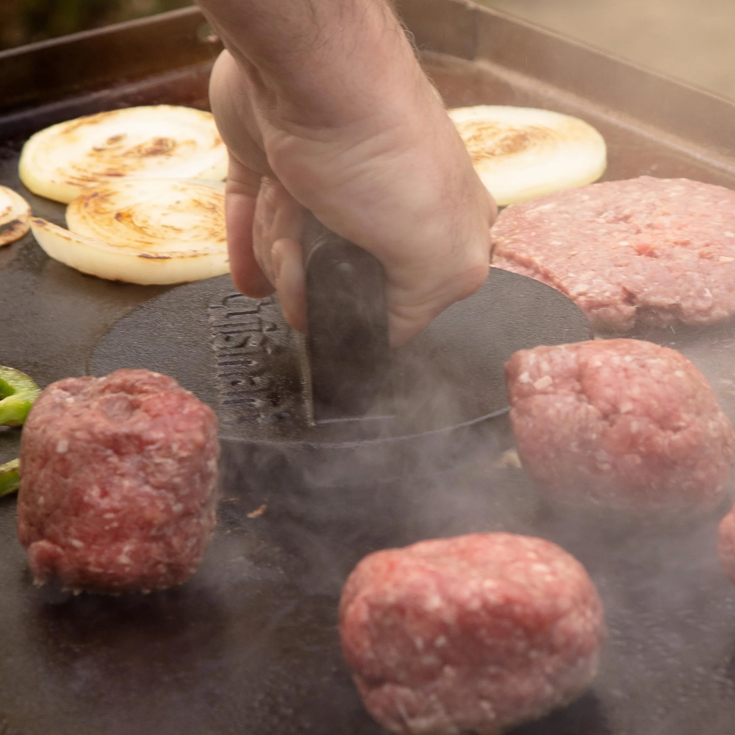 Cuisinart CISB-111 Smashed Burger Press, Cast Iron