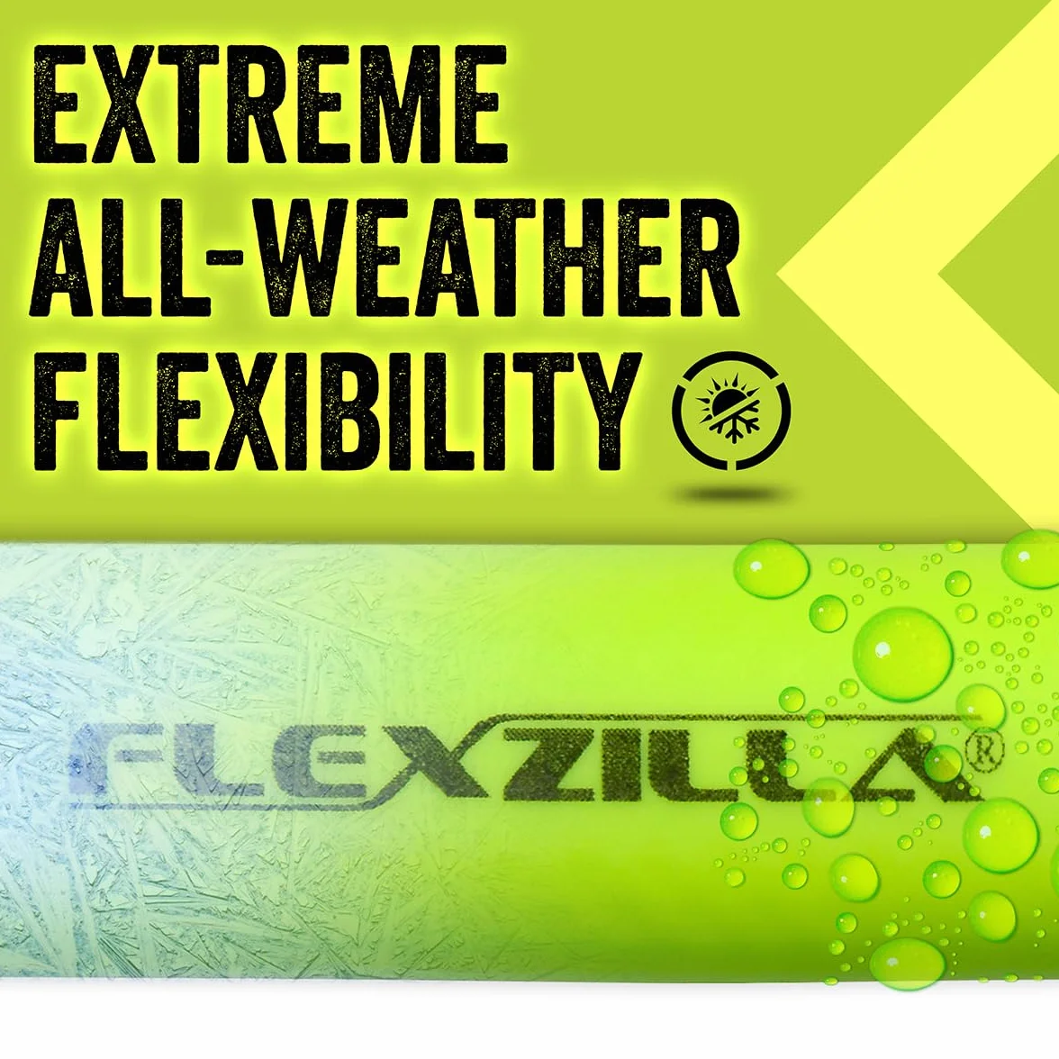 Flexzilla Wąż ogrodowy 5/8 cala x 30 m, wytrzymały, lekki, bezpieczny dla wody pitnej, Zilla - HFZG5100YW-E, zielony