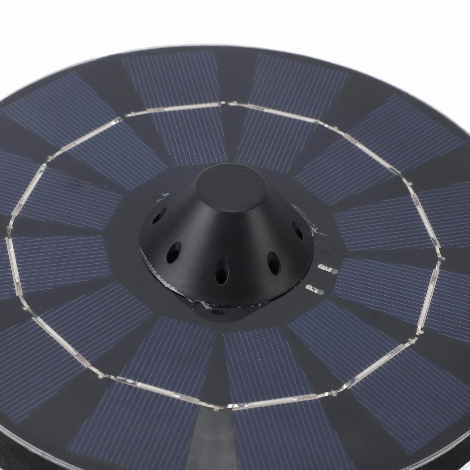 Solarny Pływający Napowietrzacz Stawowy Materiały Wodne Fontanny Stawowe Zasilane energią słoneczną