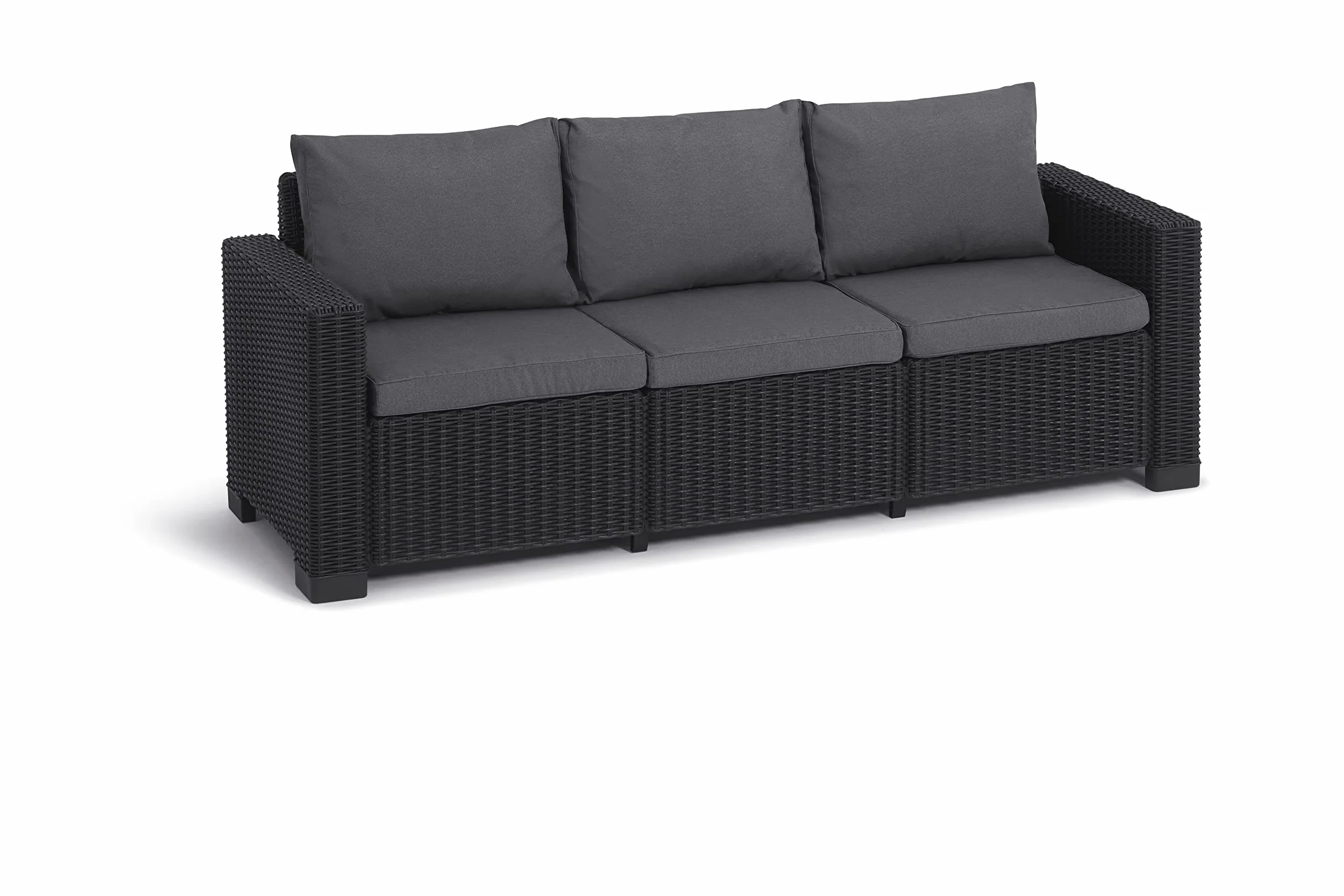 Keter California Sofa Ogrodowa, Szary, 199 x 68 x 72 cm