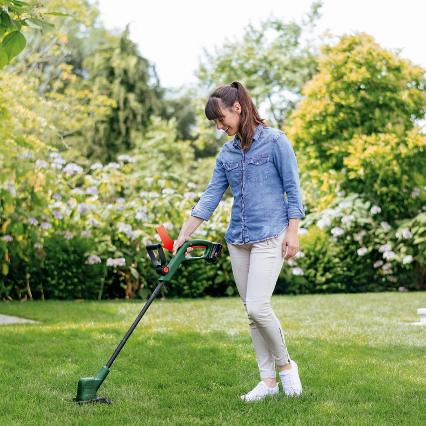 Bosch Easygrasscut Akumulatorowa Podkaszarka do Trawy 18 V