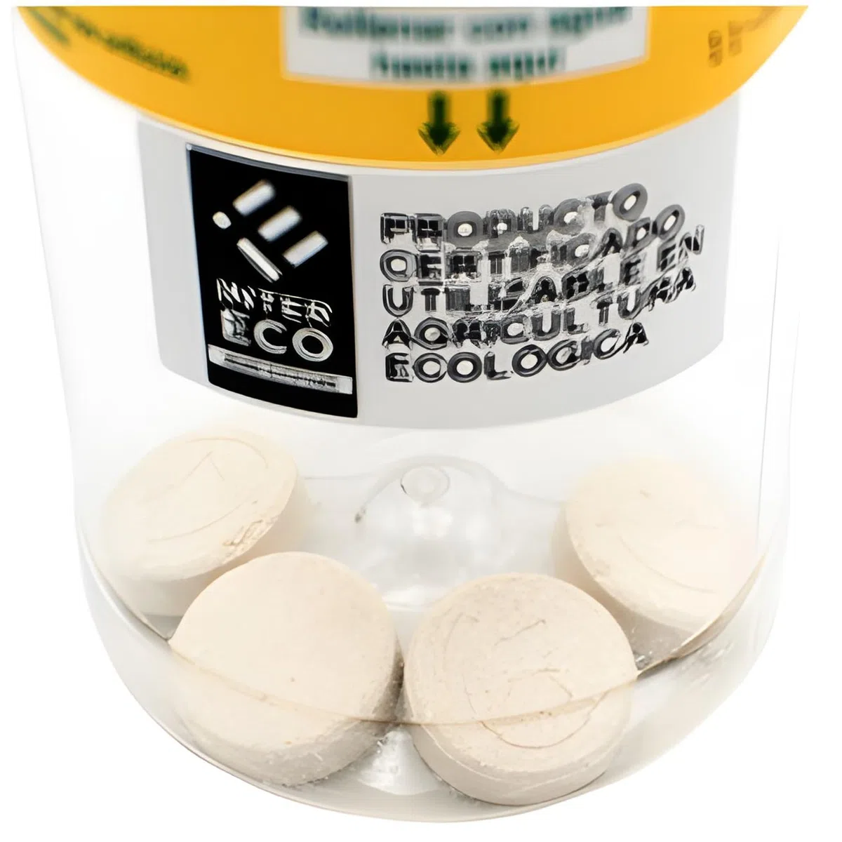Bricoloco Kit Anti szkodniki dla drzew owocowych z atraktorem feromonów muchami owocowymi i muchą oliwną. Butelka z czterema tabletkami i wieszakiem (5)
