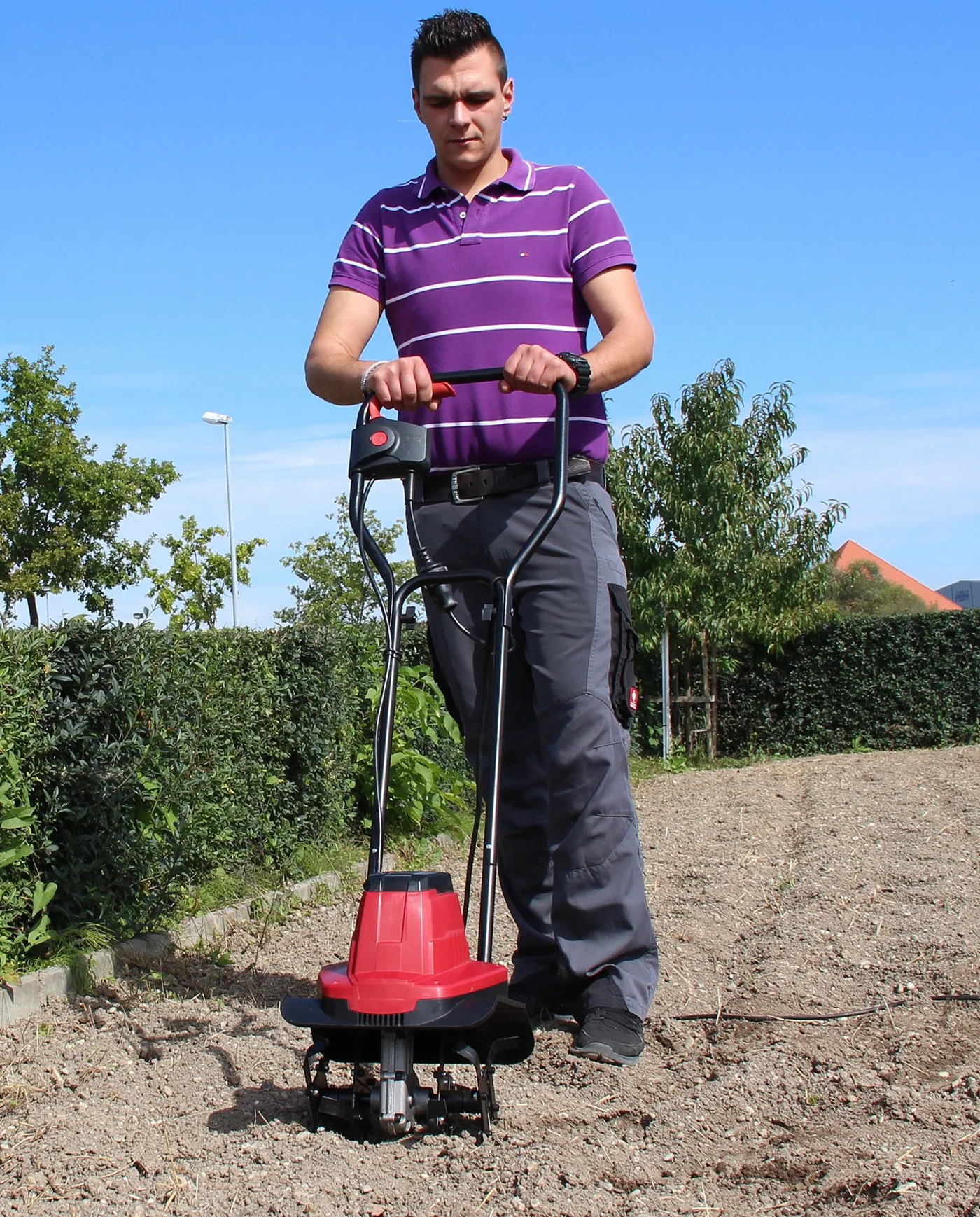 Einhell Glebogryzarka 750 W 230 V Czarny Czerwony