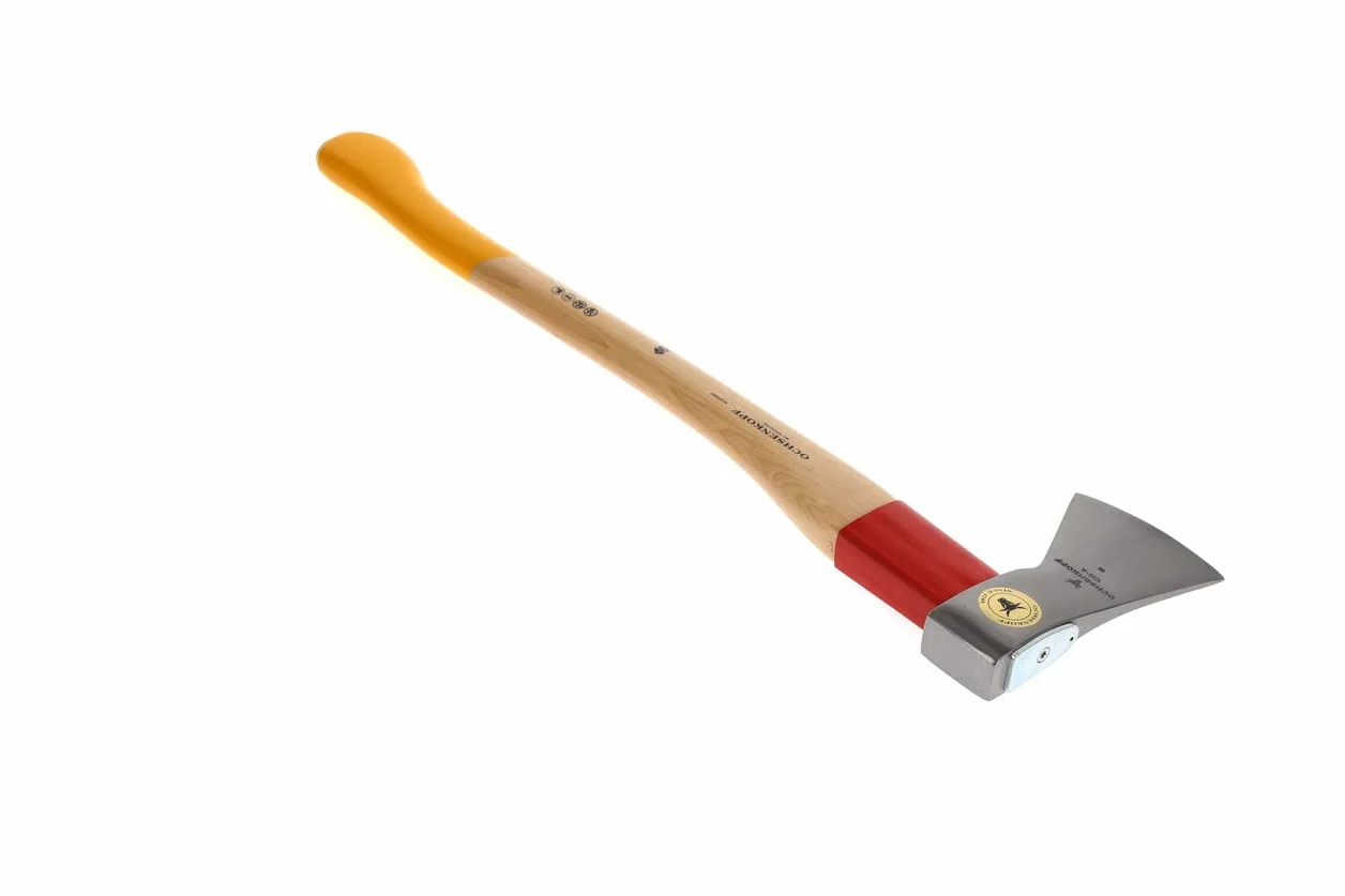 OCHSENKOPF OX 620 H-1257 uniwersalny złoty topór Rotband-PLUS, drewniany uchwyt hikory, polerowane ostrze 120 mm, długość 700 mm