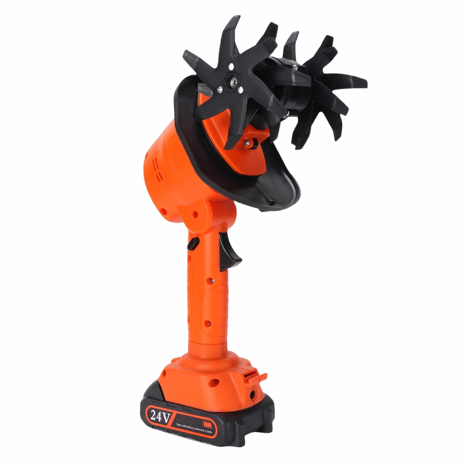 Rototiller Ogrodowy 235r/min Bateria Elektryczny Ręczny Kultywator Mini Uprawa Gleby (wtyczka UE)