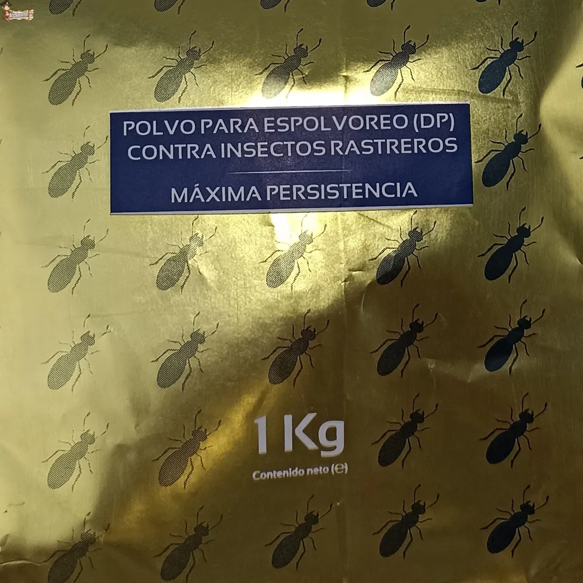 BricoLoco.com Środek owadobójczy w proszku przeciw owadom śledzącym. 2 kg (2x1kg) !!! Pyretroid. Efekt szoku. Zewnętrzne i wewnętrzne. Mrówki, karaluchy, pchły, pluskwy, kleszcze. (2)