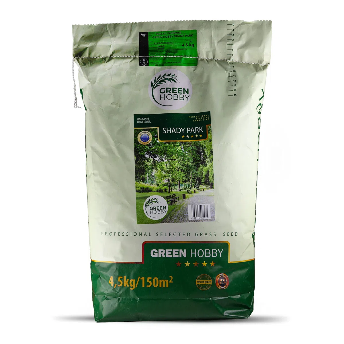Nasiona Trawnika Trawnik Cieniolubny Odporny Na Suszę Mrozoodporny Intensywna Zieleń 4,5 kg Shady Park