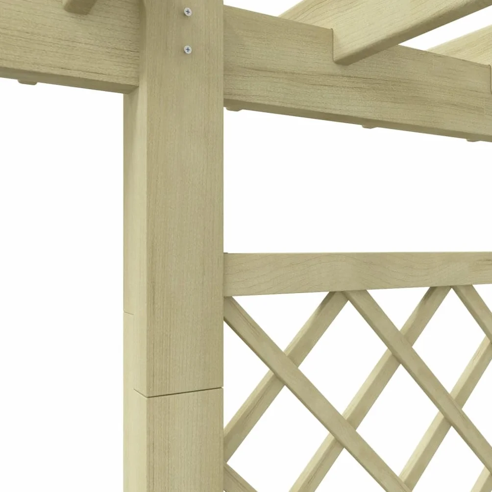 Pergola ogrodowa drewniana 162 x 56 x 204 cm