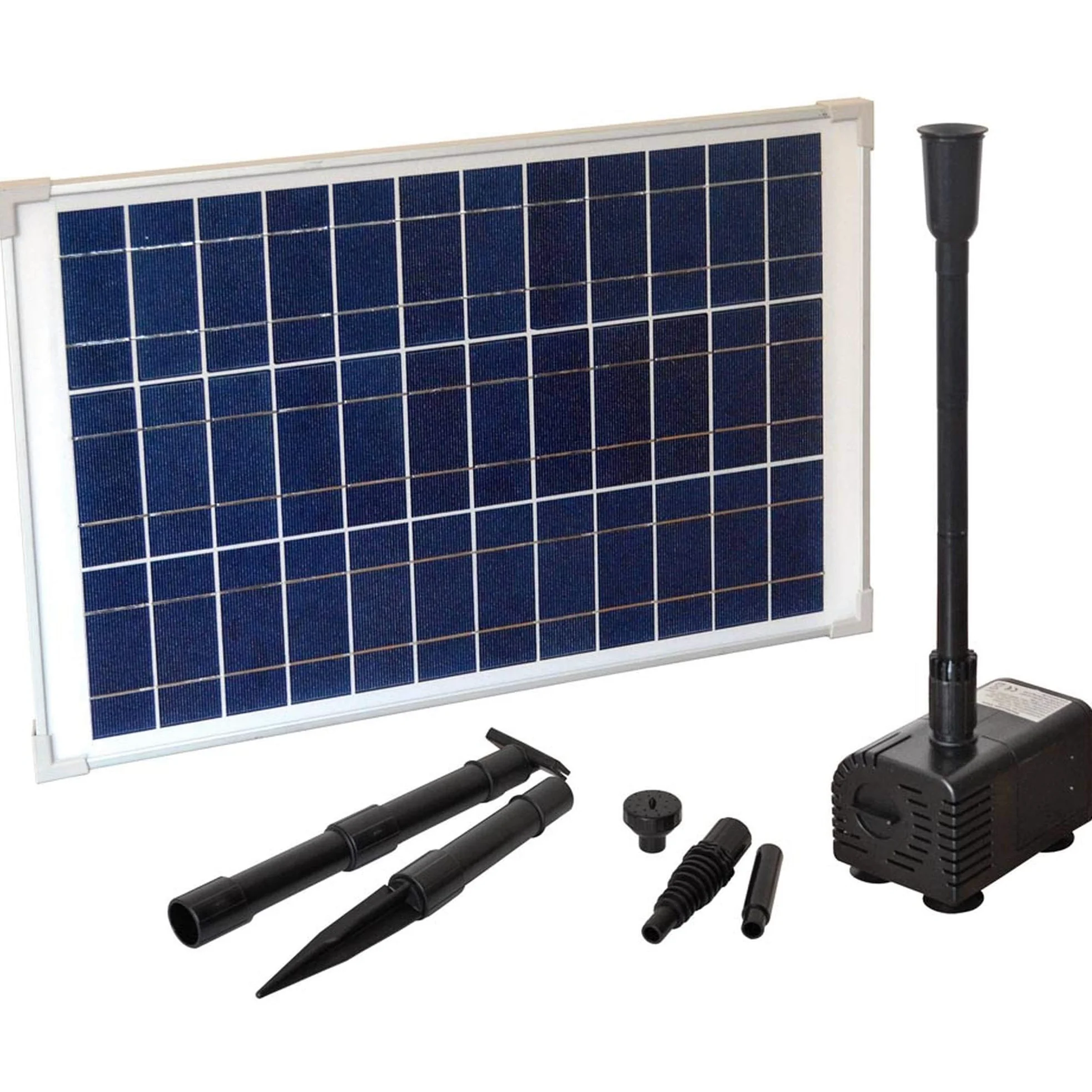 Solarne pompy do stawu, zestaw 1000 l/h