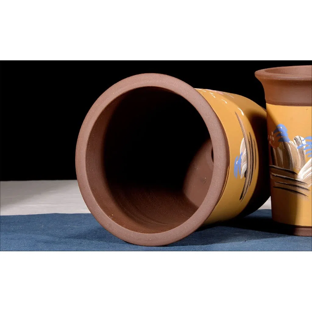 TEESONG Doniczki do sadzenia wewnątrz doniczka na kwiaty doniczka ceramiczna duża doniczka do wewnątrz doniczka na rośliny doniczkowe doniczka z otworem drenażowym doniczka na zewnątrz doniczki (L)