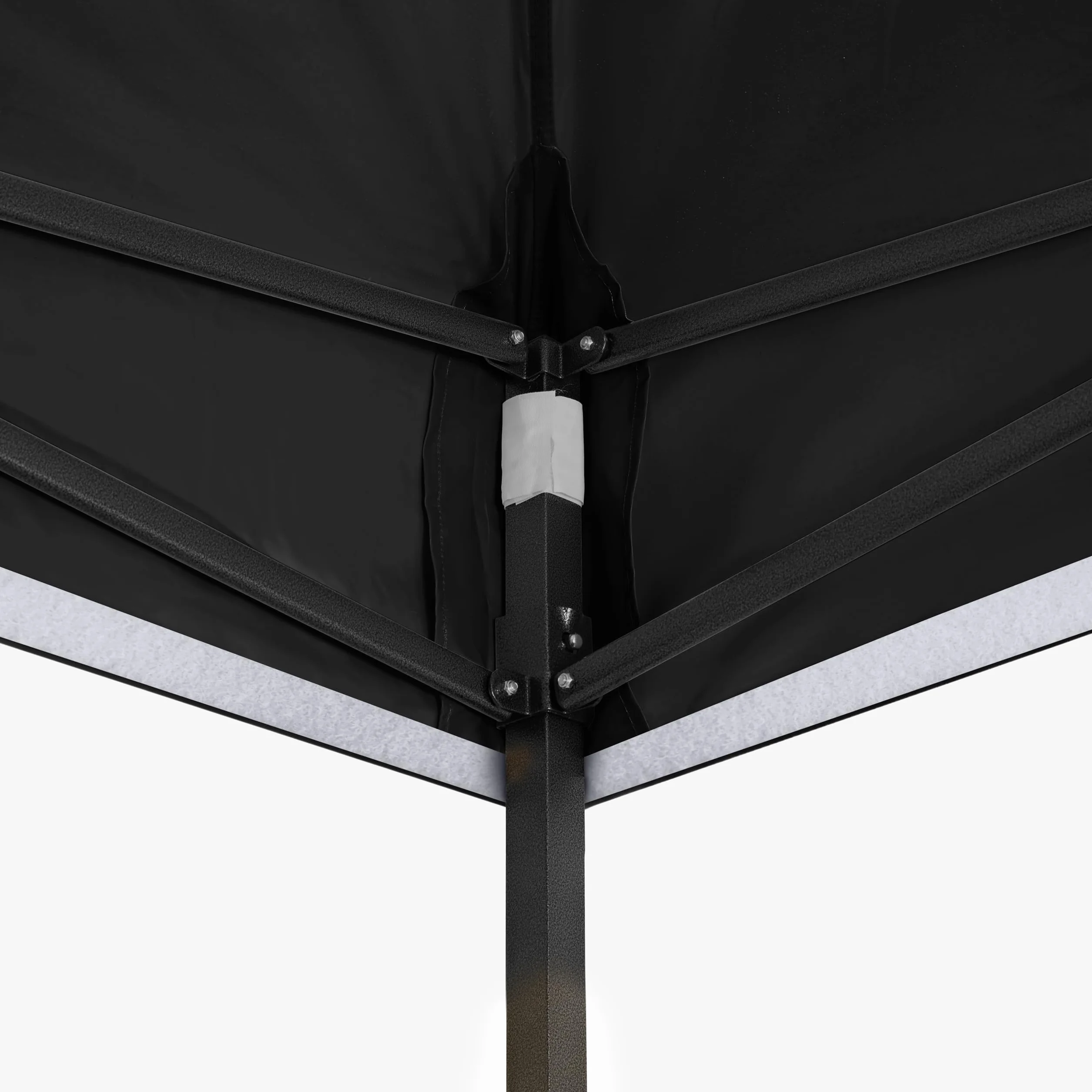 AllSeasonsGazebos Zupełnie nowy, ultra-mocny, otwarty pawilon błyskawiczny, w pełni wodoodporny, pokryty PVC wysokiej jakości 3x3m