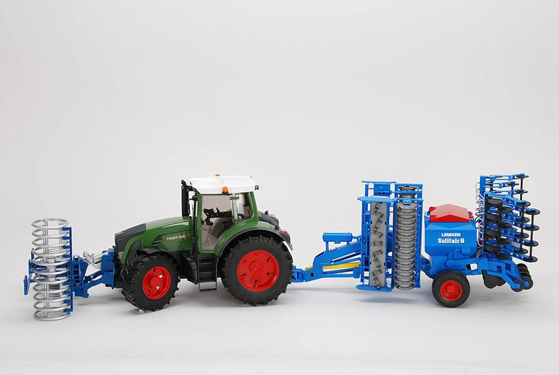 bruder 02222 - LEMKEN Frontpacker Vario Pack K, przyczepa do ciągnika, gospodarstwo rolne, rolnictwo