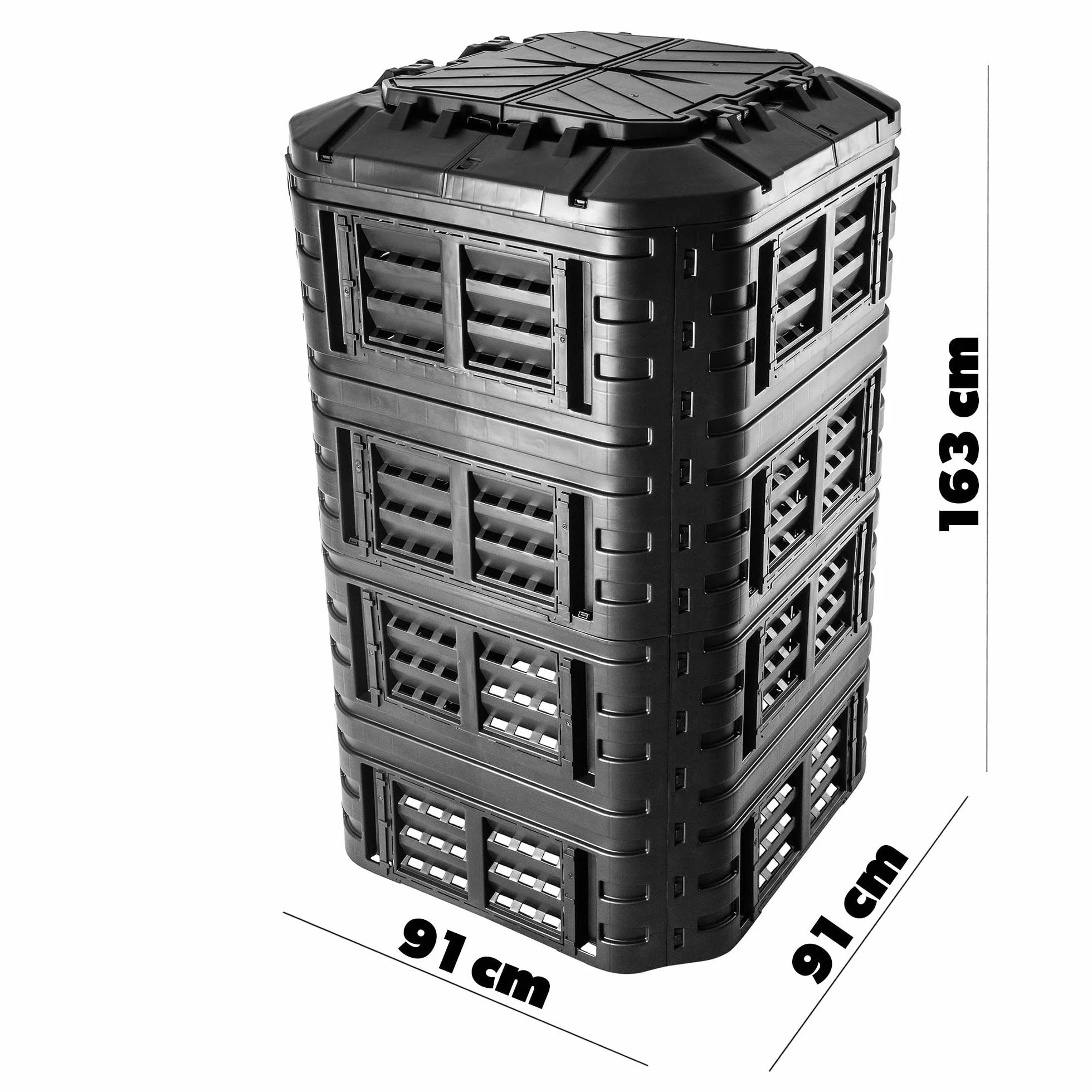 KADAX Kompostownik modułowy 1260 l Termiczne ścianki