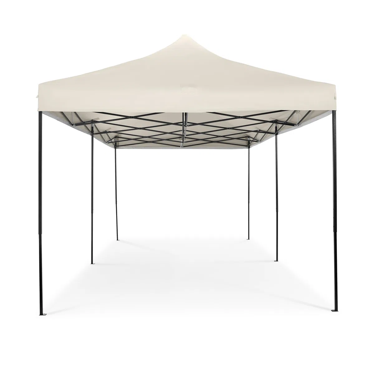 All Seasons Gazebos 3x6 w pełni wodoodporny rozkładany pawilon z akcesoriami - kremowy