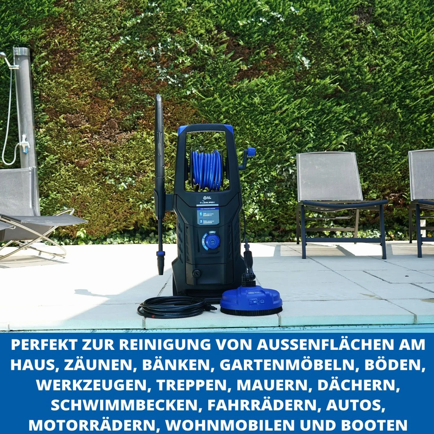 AR Blue Clean Myjka wysokociśnieniowa e-2DUALSPEED 2200 W 160 bar 460 l/h