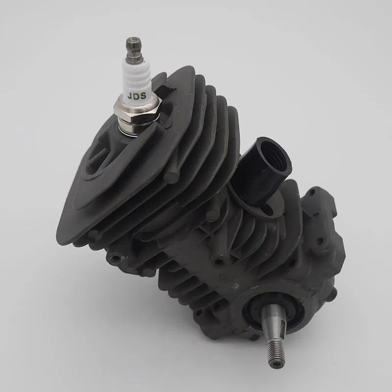 Części ogrodowe 38MM i 40mm cylinder silnika tłok zestaw wału korbowego pasuje do Husqvarna 137 142 piła łańcuchowa odbudowa silnika części zamienne do silnika narzędzie Części ogrodowe (Color : HUS