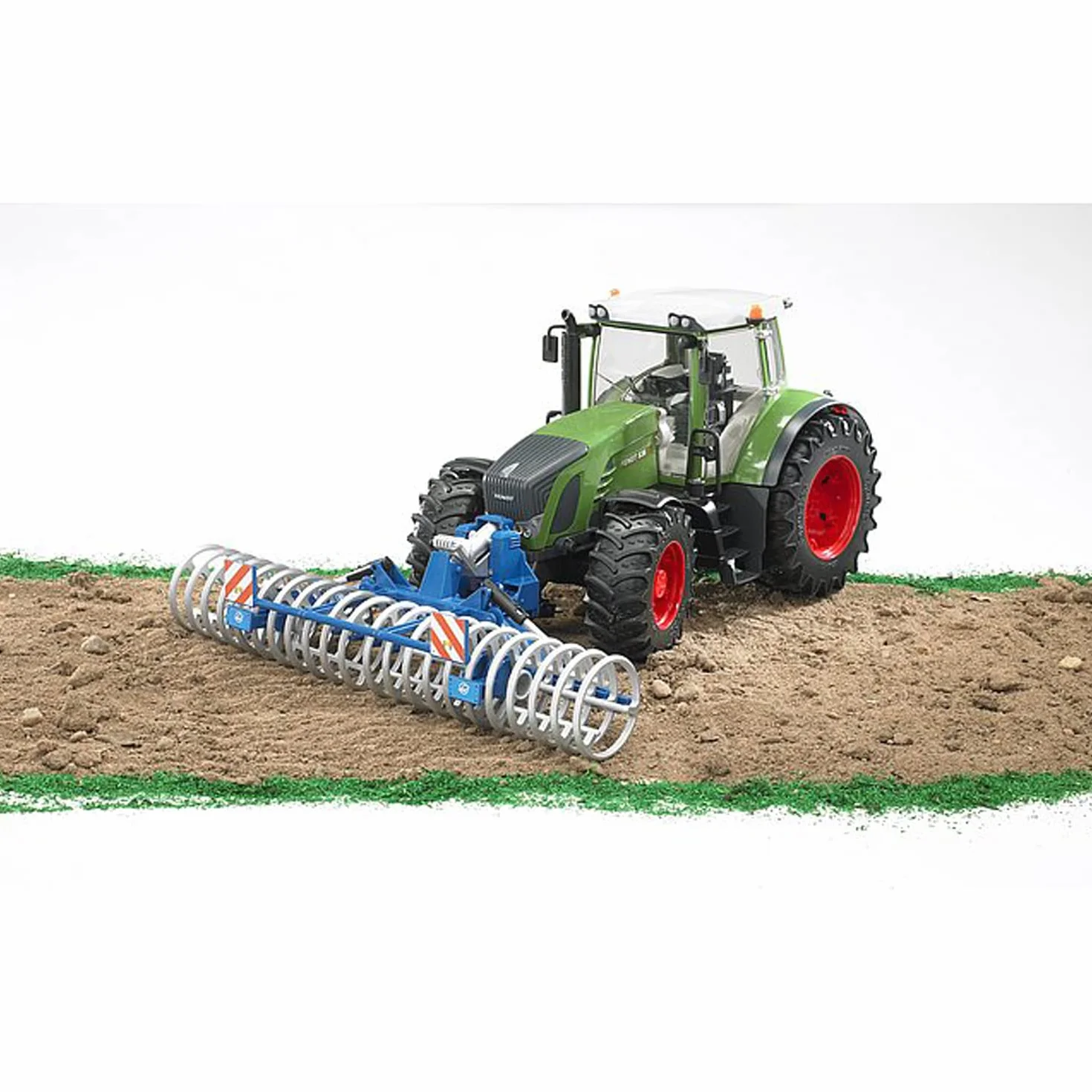 bruder 02222 - LEMKEN Frontpacker Vario Pack K, przyczepa do ciągnika, gospodarstwo rolne, rolnictwo