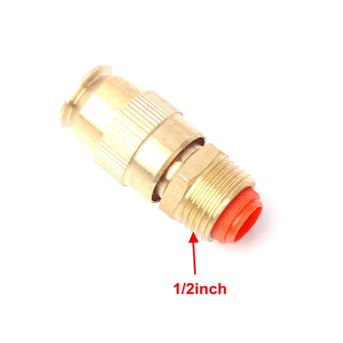 System nawadniania zraszaczy ogrodowych 1 sztuka 1/2-calowy wątek zewnętrzny Mosiądz Dysza Regulowany Garden Garden High Atomizing Dysza Metalowa dysza (Color : 20pcs)