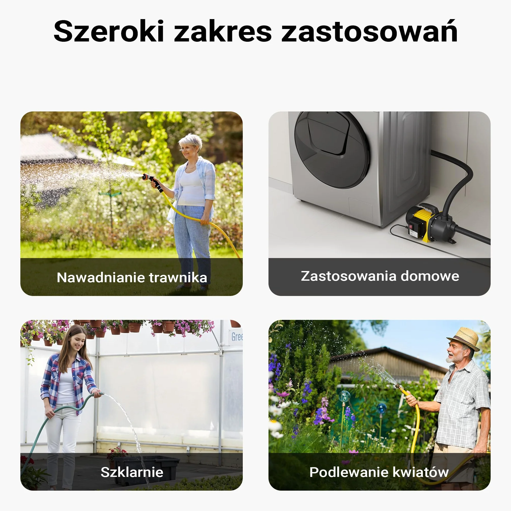 Wiltec Pompa ogrodowa 2800 l/h 600 W maks. wysokość podnoszenia 35 m