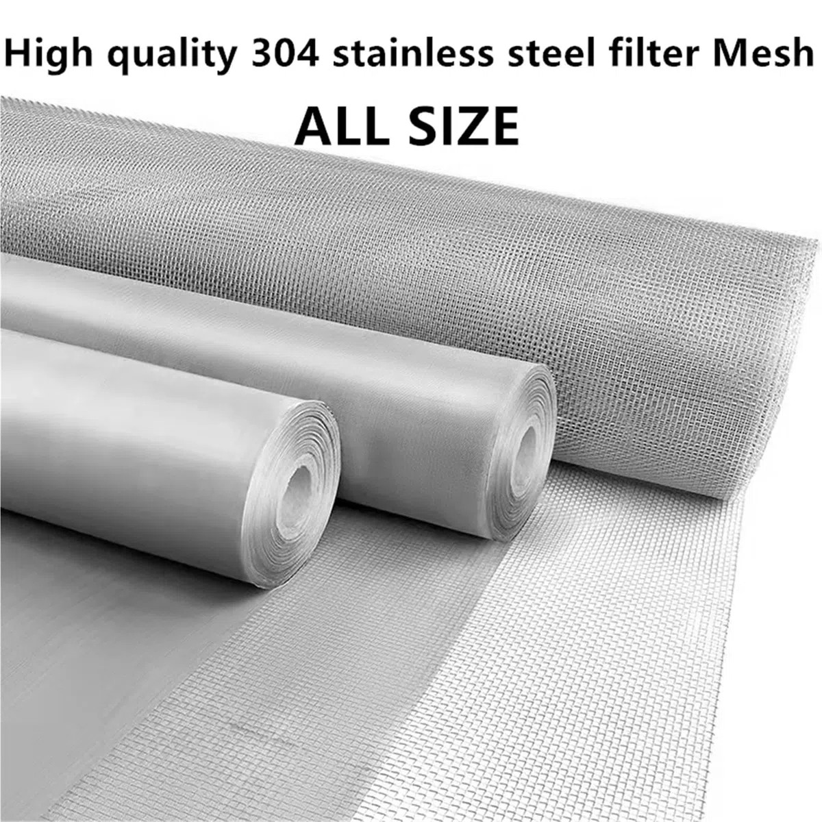 Sito do mąki 4-500 oczek, wszystkie rozmiary 304 stal nierdzewna filtr siatka druciana tkana płyta sitowa sito pieczenia(500 Mesh 26micron,50cm by 50 cm)