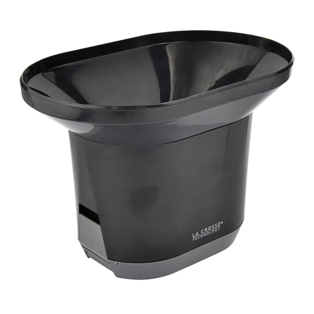 La Crosse Technology WS9003-BLA Ws9003 elektroniczny deszczomierz, czarny, 8,52 x 9,02 x 3,02 cm