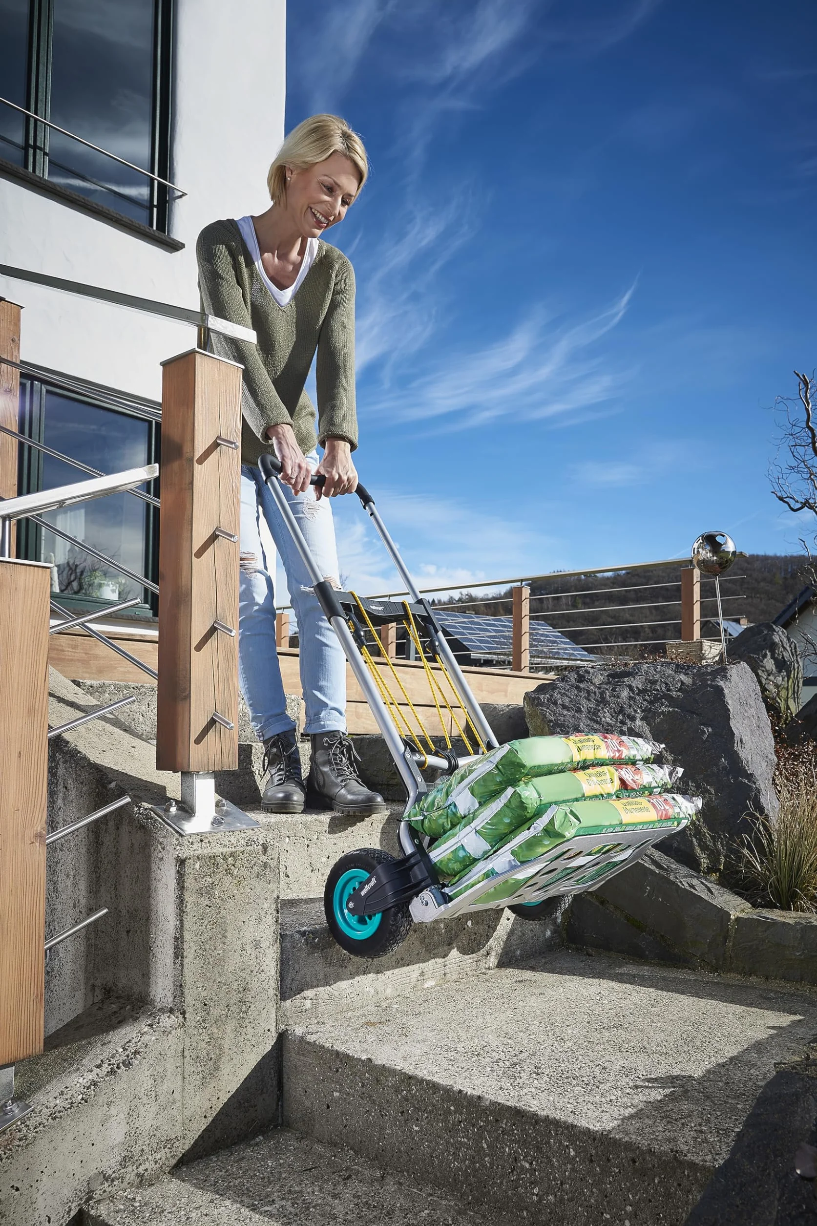 Wolfcraft TS 850 System transportowy wózek terenowy