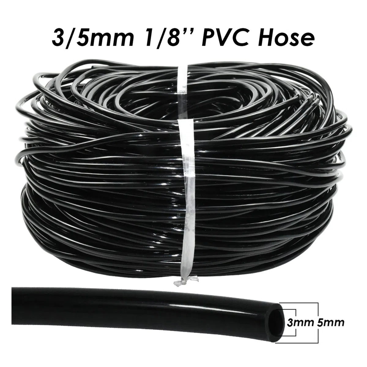Zestaw do nawadniania kropelkowego 8 l nawadnianie kropelkowe 4-kierunkowa prosta strzałka kroplująca 3/5 mm wąż ogrodowy system nawadniania zestaw do szklarni 5-50 zestawów (kolor: KSL01-KIT123-2L-10M)