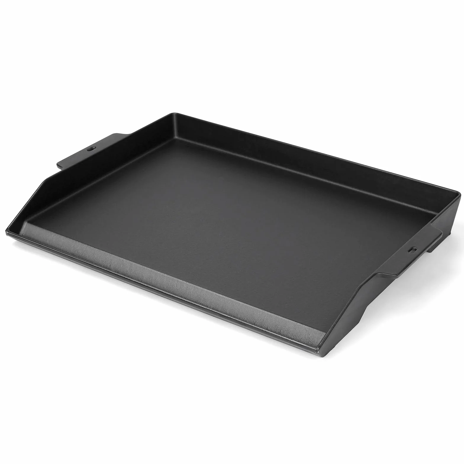 GFTIME Żeliwna płyta grillowa Plancha 58,6 x 40,5 cm do grilla gazowego z powłoką zapobiegającą przywieraniu