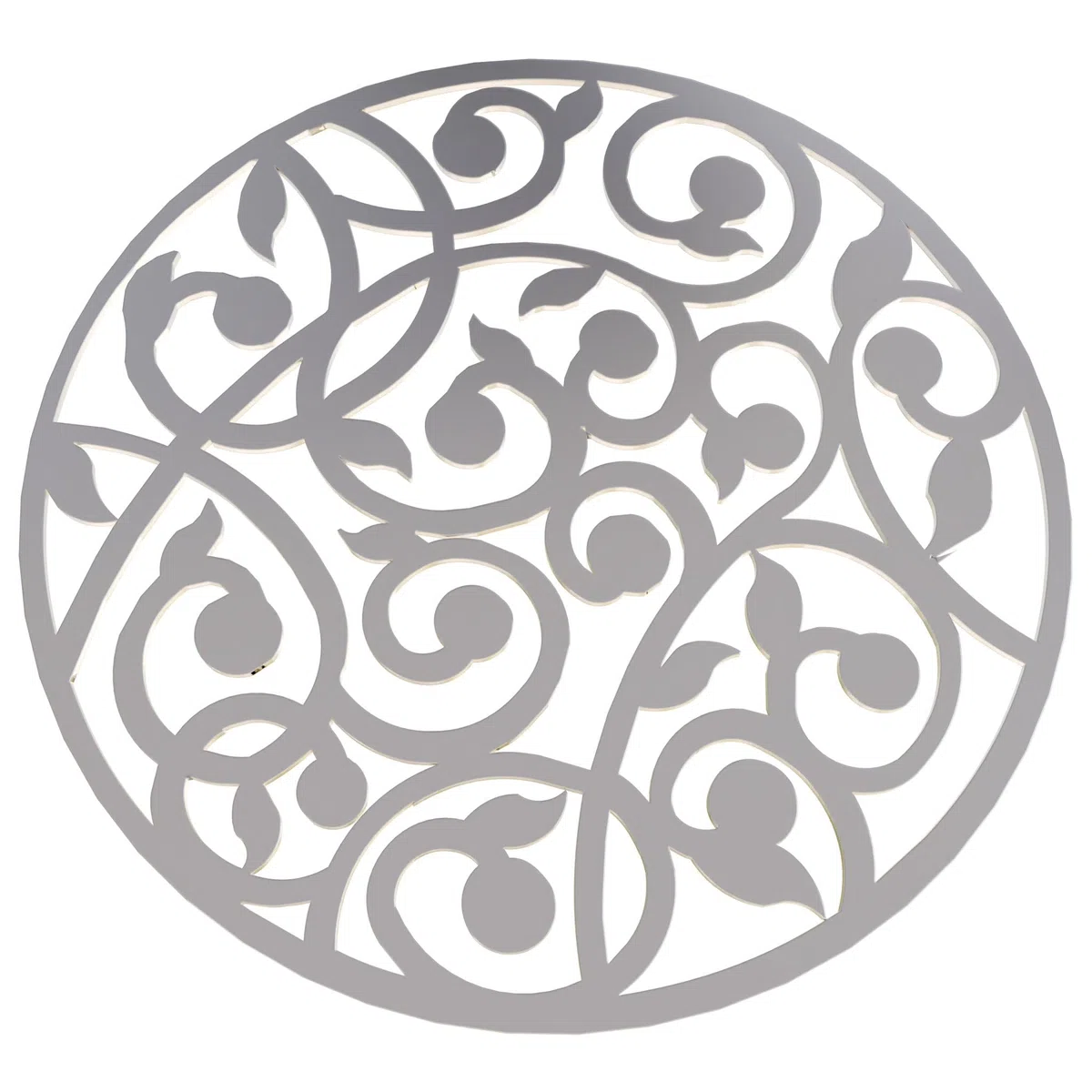 Okrągły grill zamienny mandala do grilla łańcuchowego firmy Weber, Napoleon, Rösle [G0002] (stal węglowa, średnica 55 cm, do grilla 57 cm)