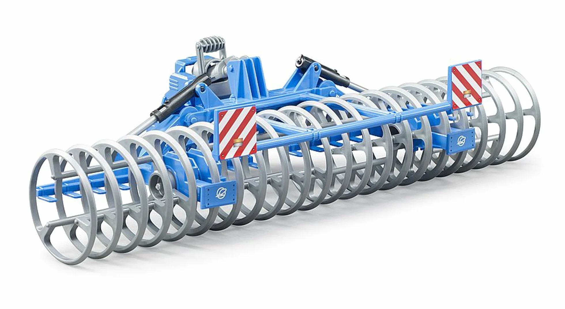 bruder 02222 - LEMKEN Frontpacker Vario Pack K, przyczepa do ciągnika, gospodarstwo rolne, rolnictwo