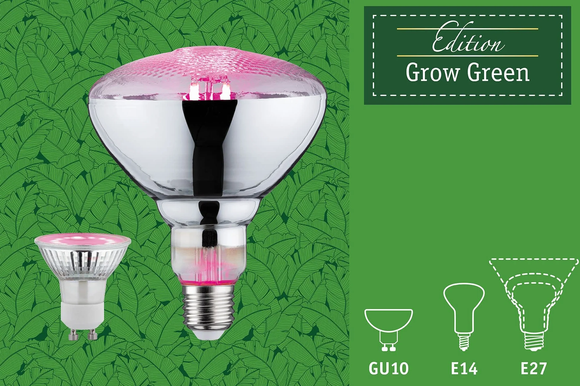 Paulmann 28733 lampa LED do roślin, 6,5W, światło sprzyjające wzrostowi roślin, 1300K, E27