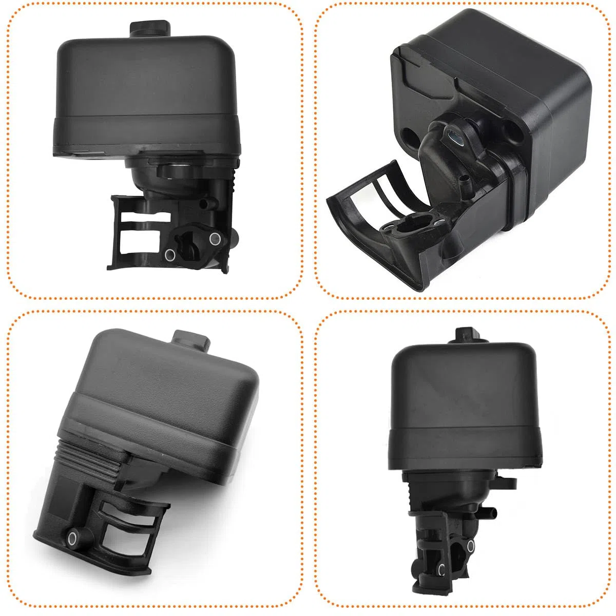 ZAMDOE GX160 osłona obudowy filtra powietrza z filtrem powietrza do silnika Honda GX120 GX140 GX160 GX200 168F do silnika Coleman CT200U-EX BT200X CT200U mini, zamiennik dla 17230-Z51-820