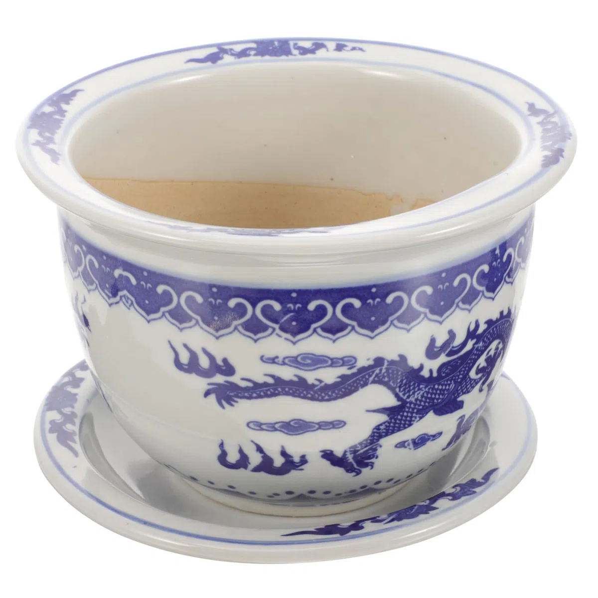 POPETPOP Zestaw Doniczek Ceramicznych W Stylu Vintage Doniczka Z Otworem Drenażowym Do Dekoracji Bonsai I Roślin Doniczkowych