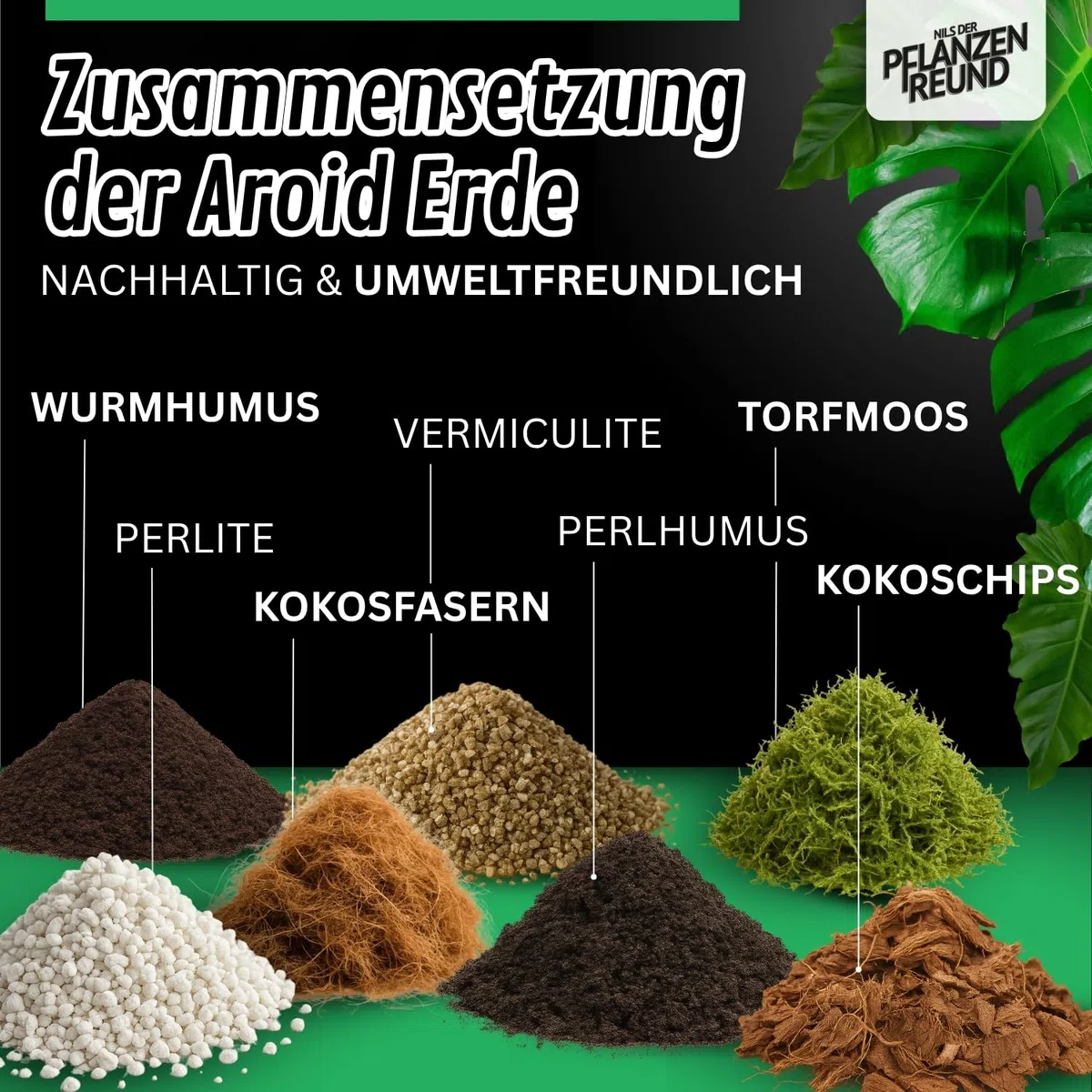 Ziemia do Monstery (25 L) – podłoże Araceae dla Monstery, Philodendrona i Alocasii, do roślin domowych