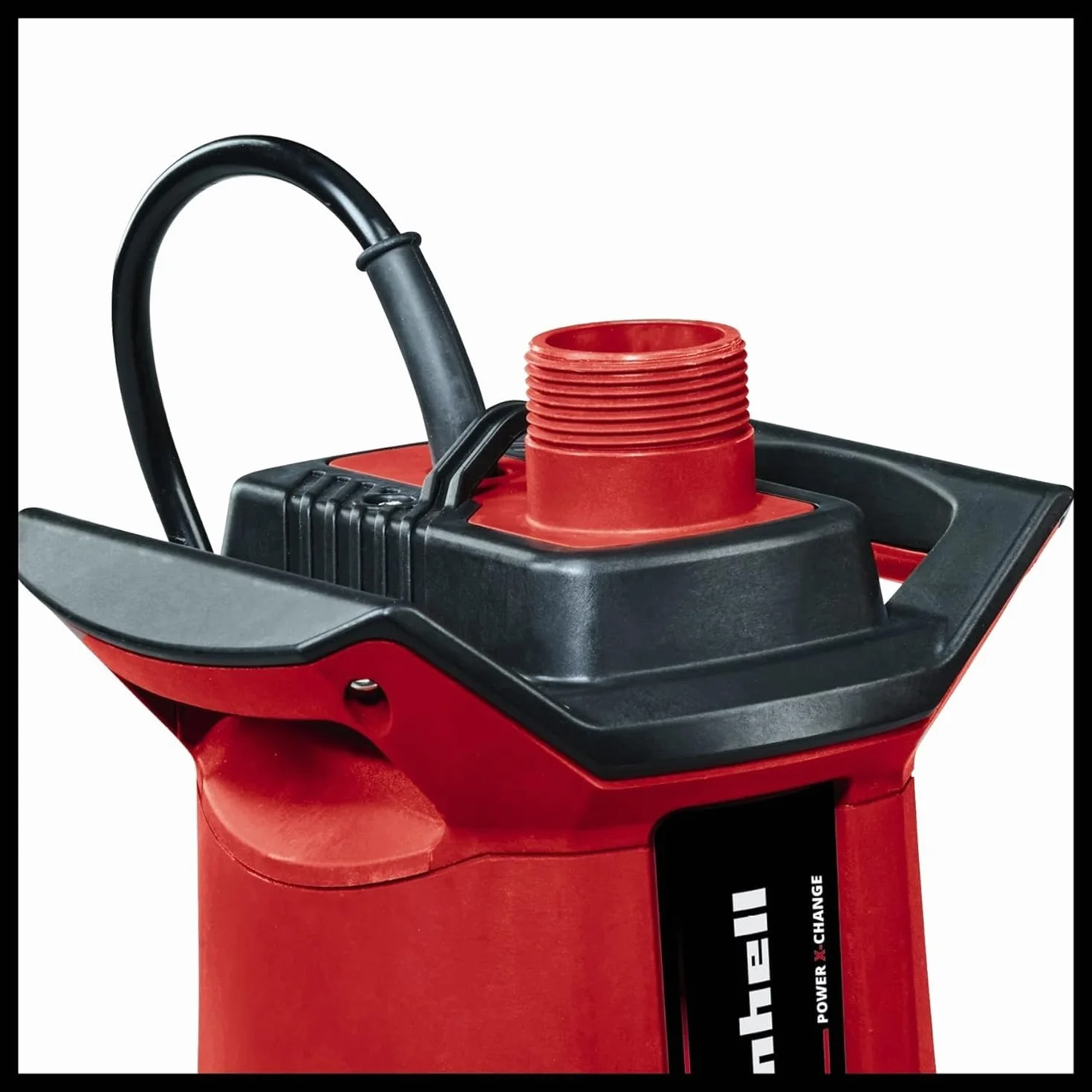 Einhell Akumulatorowa pompa do wody brudnej GE-DP 18/25 LL Li-Solo Power X-Change (18 V, wydajność przepływu 7000 l/h, płytkie zasysanie, wysokość podnoszenia 5 m, tryb ECO i BOOST, bez akumulatora)